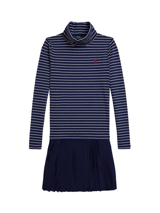 Polo Ralph Lauren Плетена рокля 313980676001 Regular Fit