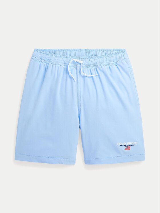 Polo Ralph Lauren Плувни шорти 323970659001 Светлосиньо Regular Fit
