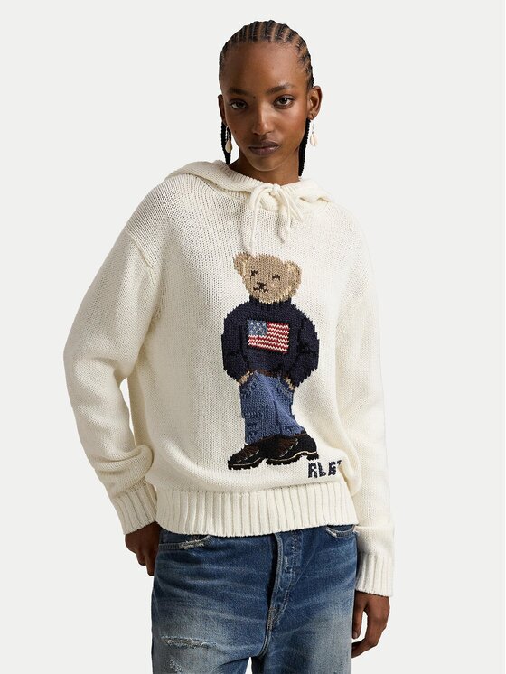 Polo Ralph Lauren Пуловер 211A96253001 Екрю Relaxed Fit