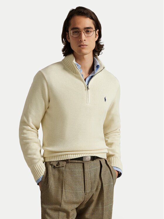 Polo Ralph Lauren Пуловер 710859939503 Екрю Regular Fit