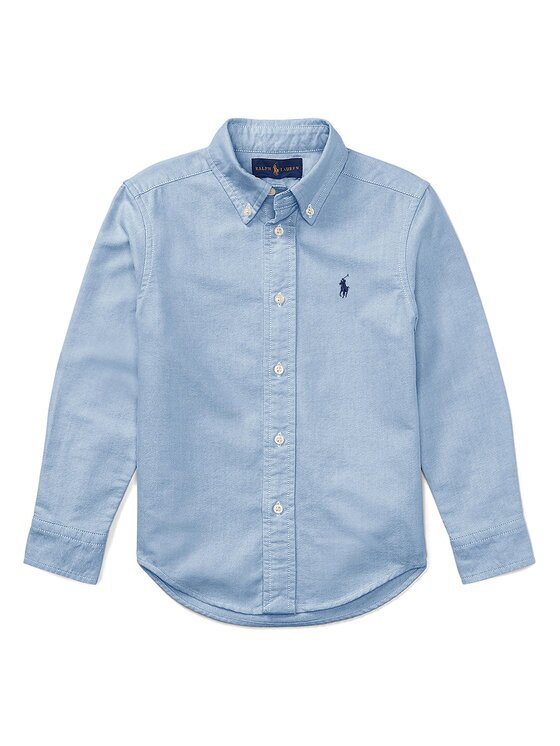 Polo Ralph Lauren Риза 322819238002 Светлосиньо Slim Fit