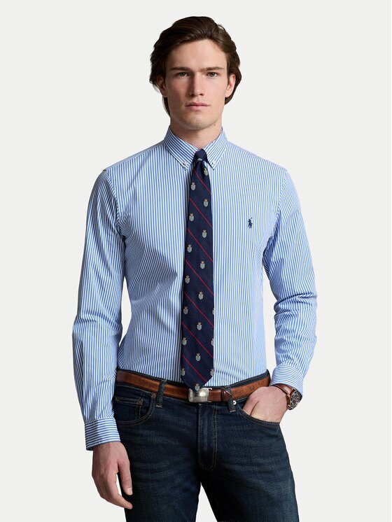 Polo Ralph Lauren Риза 710929344001 Slim Fit