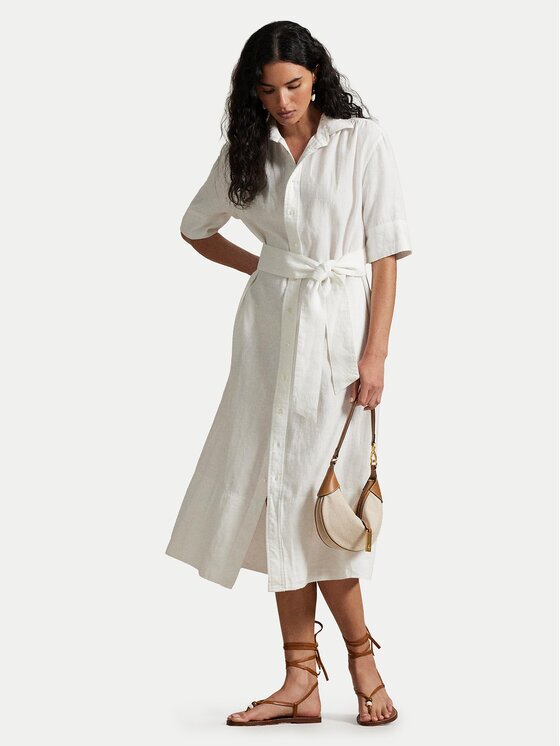 Polo Ralph Lauren Рокля тип риза 211965844001 Relaxed Fit