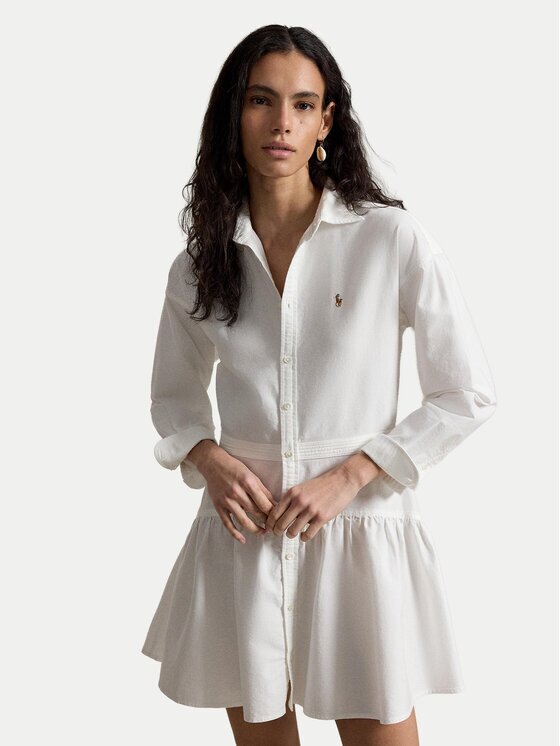 Polo Ralph Lauren Рокля тип риза 211B22755002 Regular Fit