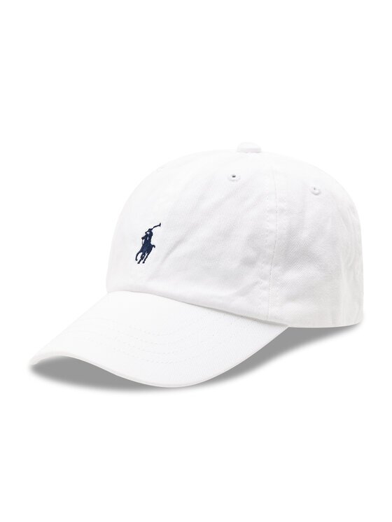 Polo Ralph Lauren Шапка с козирка Clsc Cap 320552489001 Бял