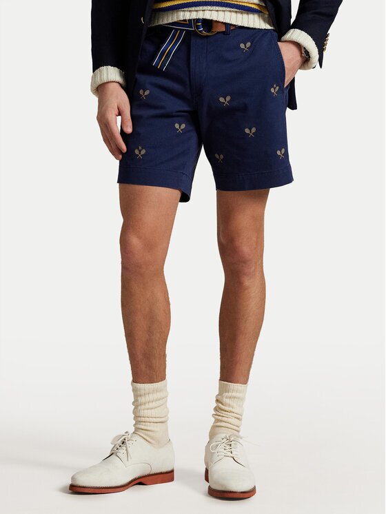 Polo Ralph Lauren Шорти от плат 710963496001 Straight Fit
