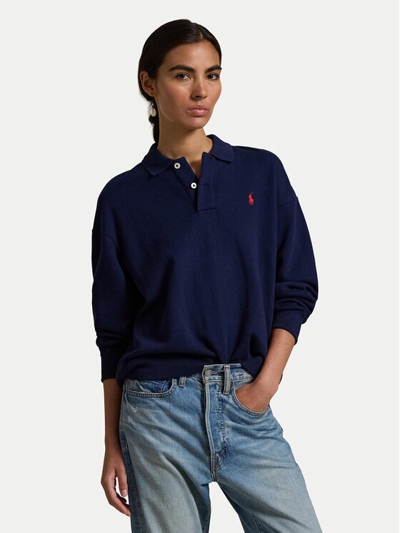 Polo Ralph Lauren Тениска с яка и копчета 211947966500 Regular Fit