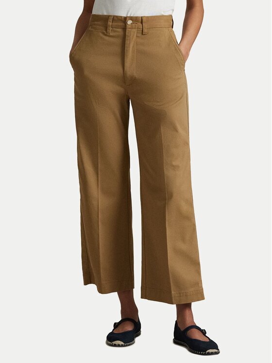 Polo Ralph Lauren Текстилни панталони 211873988001 Wide Leg