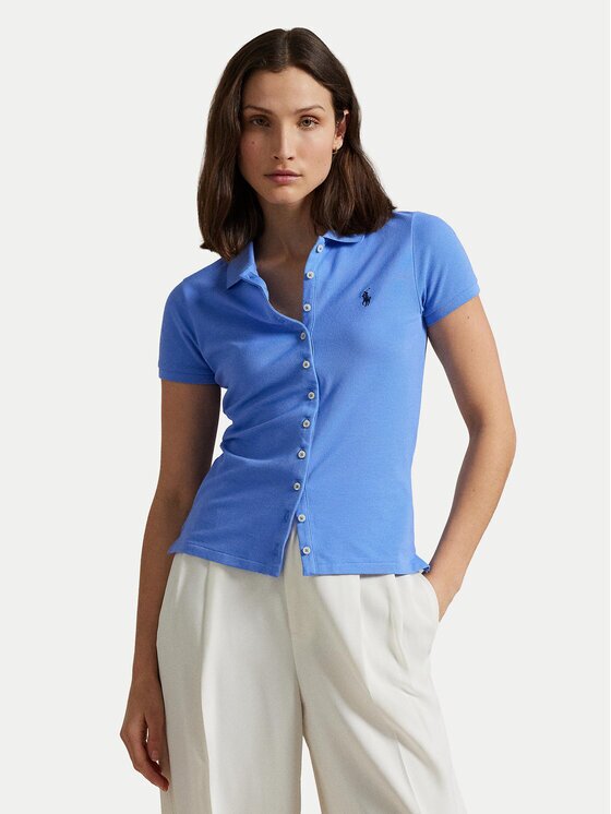 Polo Ralph Lauren Тениска с яка и копчета 211939272001 Slim Fit