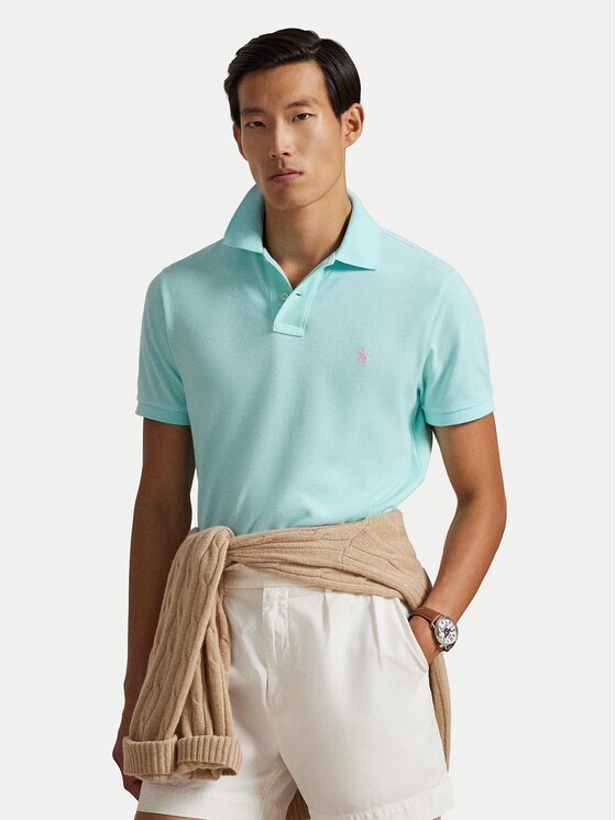 Polo Ralph Lauren Тениска с яка и копчета 710536856511 Regular Fit