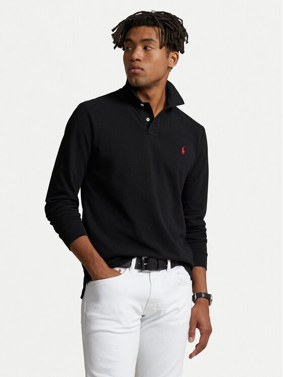 Polo Ralph Lauren Тениска с яка и копчета 710680790046 Custom Slim Fit