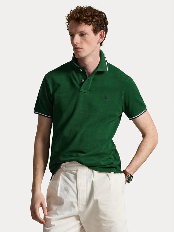 Polo Ralph Lauren Тениска с яка и копчета 710842621504 Regular Fit