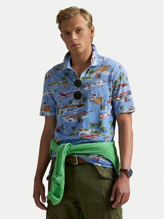 Polo Ralph Lauren Тениска с яка и копчета 710966450001 Standard Fit