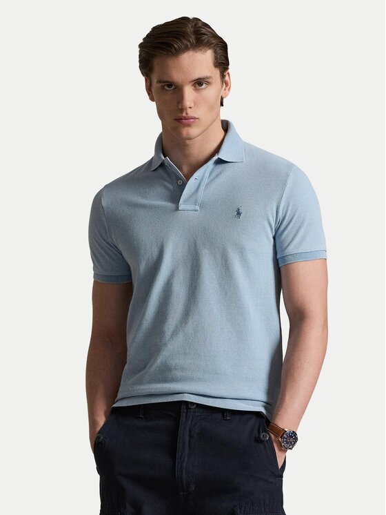Polo Ralph Lauren Тениска с яка и копчета 710970582001 Custom Slim Fit