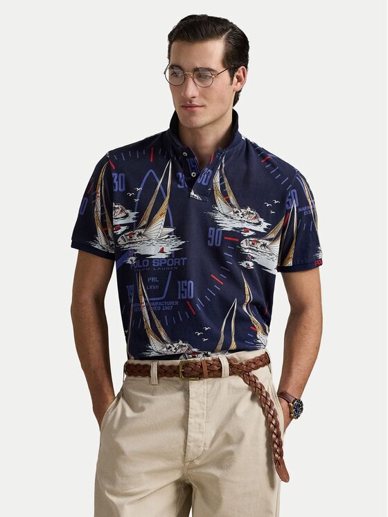 Polo Ralph Lauren Тениска с яка и копчета 710971785001 Classic Fit