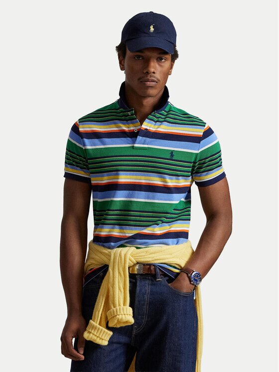 Polo Ralph Lauren Тениска с яка и копчета 710A12182001 Regular Fit