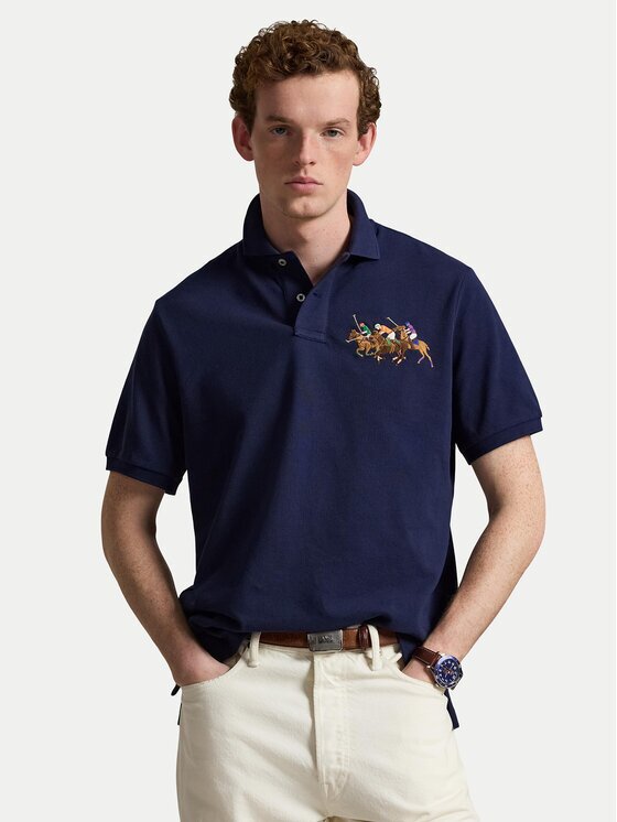 Polo Ralph Lauren Тениска с яка и копчета 710B14216003 Regular Fit