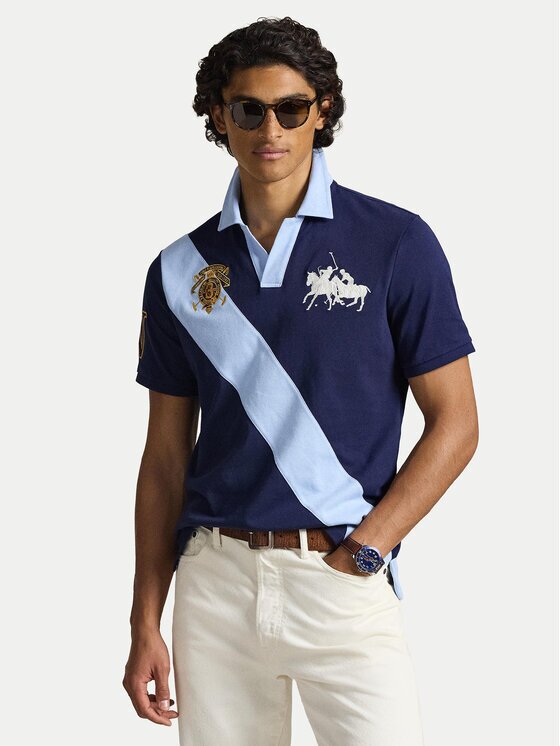 Polo Ralph Lauren Тениска с яка и копчета 710B14221001 Regular Fit