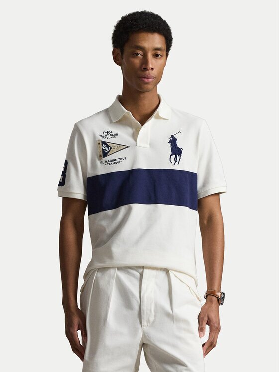 Polo Ralph Lauren Тениска с яка и копчета 710B21925001 Regular Fit