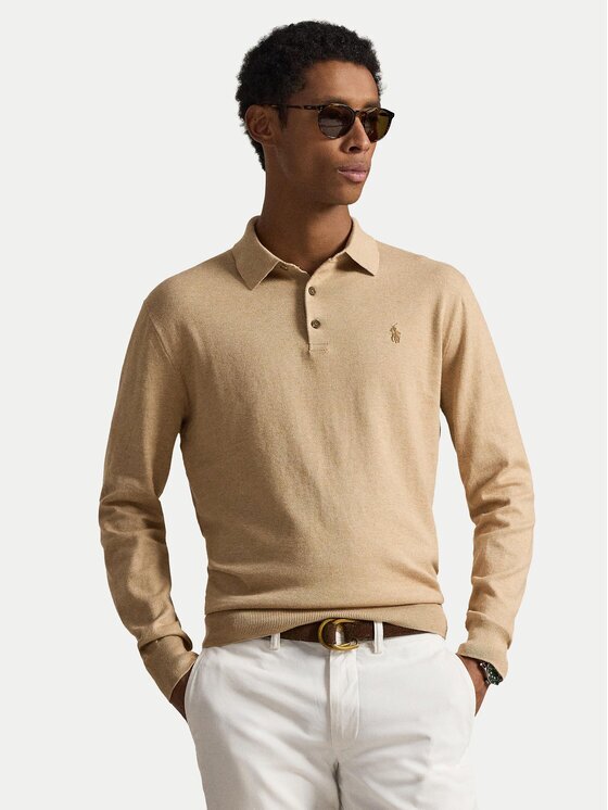 Polo Ralph Lauren Тениска с яка и копчета 710P04446002 Regular Fit