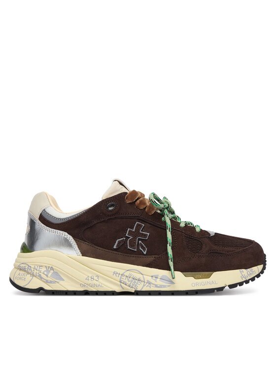 Premiata Сникърси Mased Var 8596L Тъмнокафяв