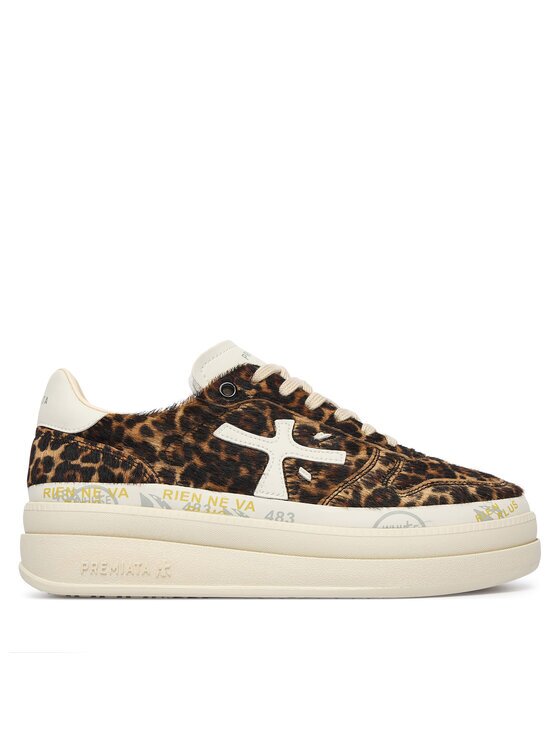 Premiata Сникърси Micol Var 7034 Кафяв