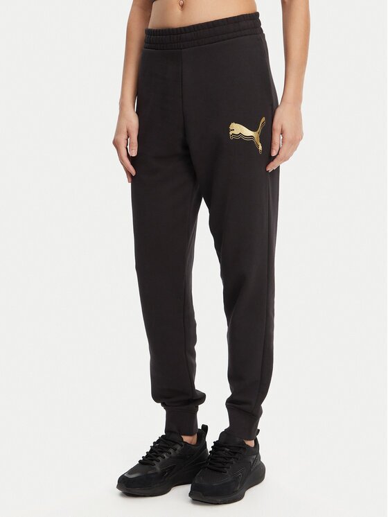 Puma Долнище анцуг Ess Metallic 684999 Regular Fit