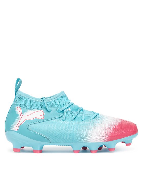 Puma Обувки за футбол Future 8 Match Re-Charge Fg/Ag Jr 108762 01 Светлосиньо