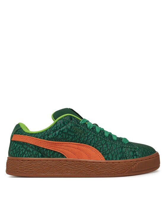 Puma Сникърси Suede XL TMNT Jr 401427 01 Зелен
