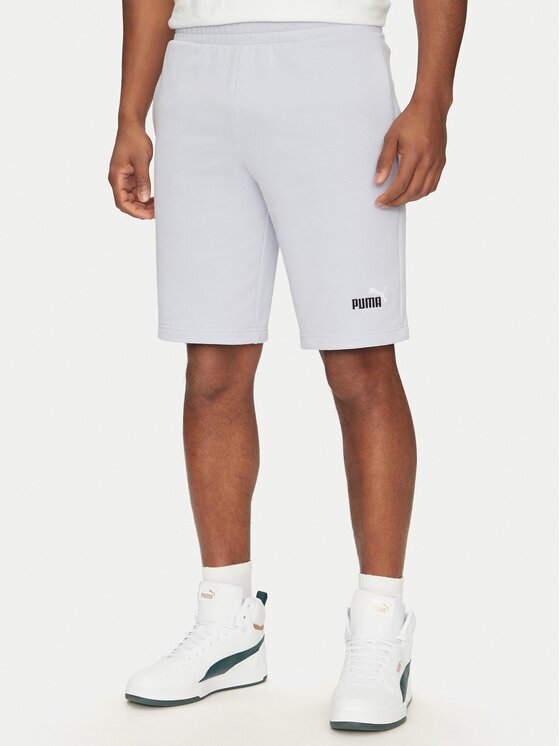 Puma Спортни шорти Ess 684715 Светлосиньо Regular Fit