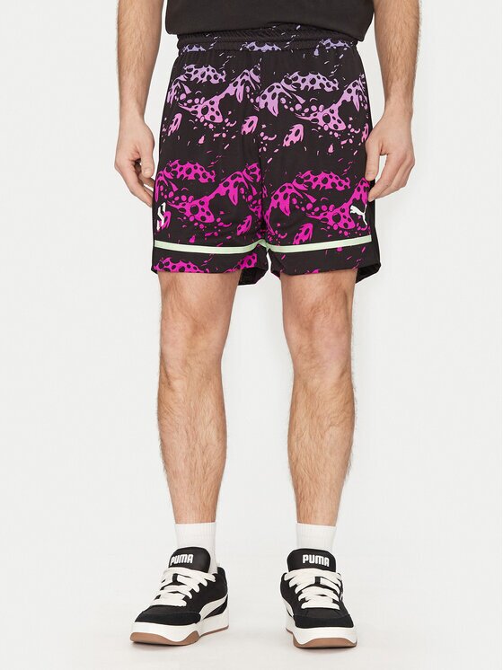 Puma Спортни шорти Scoot Purple Lab 631671 Regular Fit