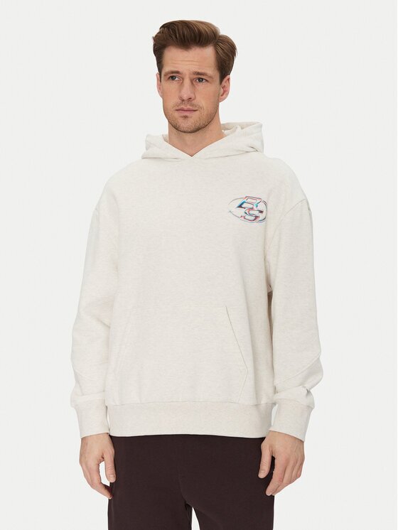 Puma Суитшърт Stewie Limitless 630524 Екрю Relaxed Fit