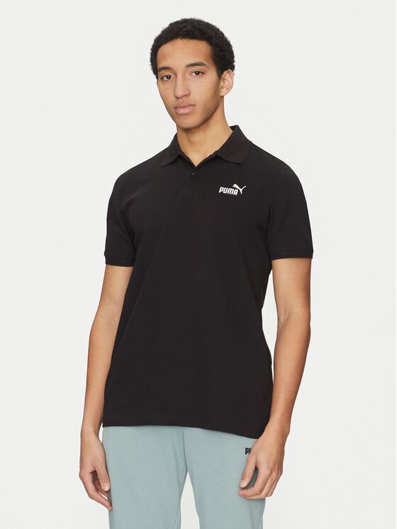 Puma Тениска с яка и копчета Essentials 682552 Regular Fit