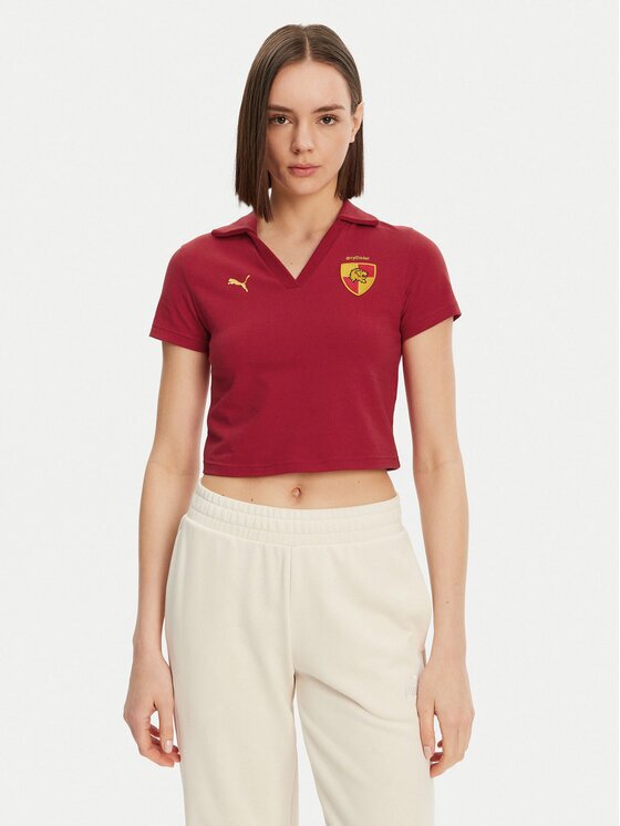 Puma Тениска с яка и копчета Harry Potter 630097 Regular Fit