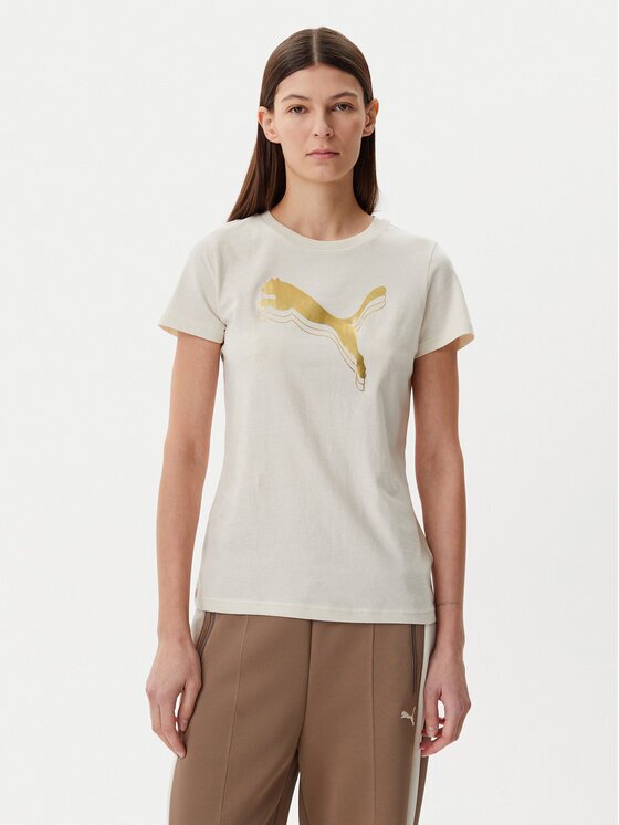 Puma Тишърт Essentials Metallic 684995 Regular Fit