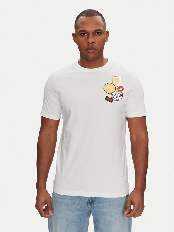Puma Тишърт Graphics Icon 684829 Regular Fit