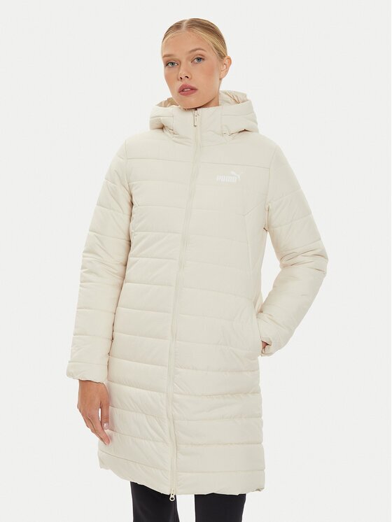 Puma Зимно яке Essentials 848942 Екрю Regular Fit