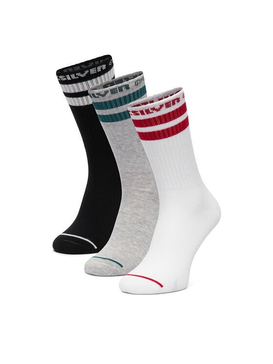 QUIKSILVER Дълги чорапи CEO_BR_QUIK_2040_W_AW25 (3 PACK)