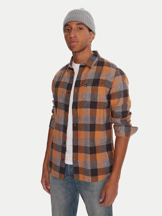 QUIKSILVER Риза Motherfly Plaid EQYWT04642 Regular Fit