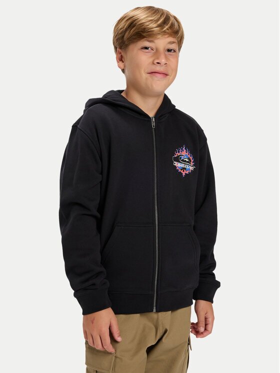 QUIKSILVER Суитшърт Graphic Zip EQBFT03958 Regular Fit