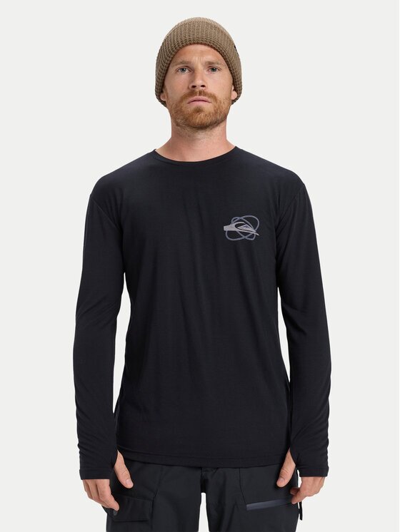 QUIKSILVER Тениска с дълъг ръкав Coastal Run EQYKT04400 Regular Fit