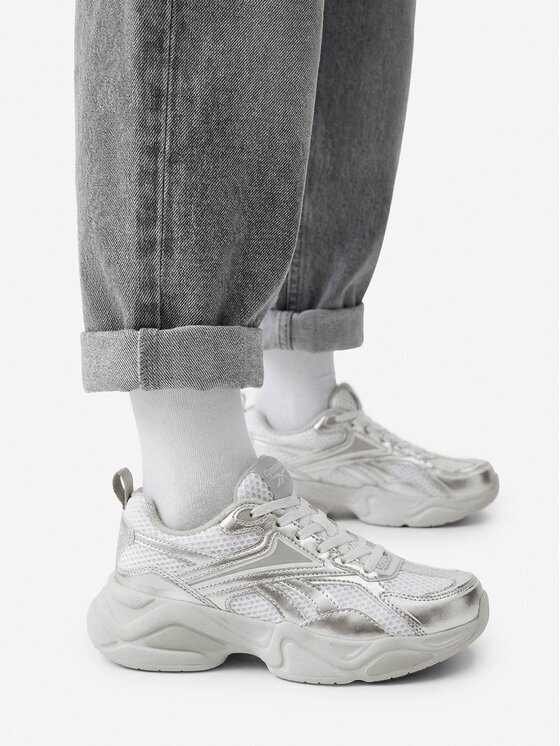Reebok Сникърси CEO-CHARGE AR30246SSSW Сребрист