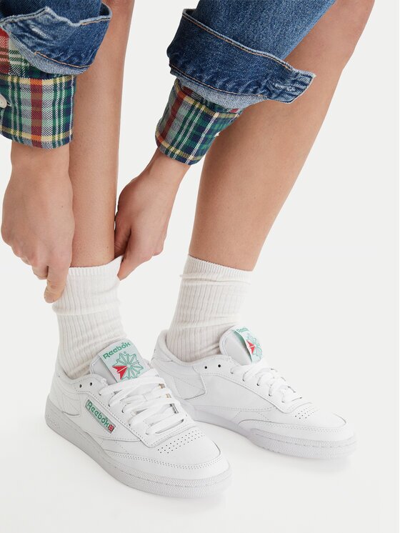 Reebok Сникърси Club C 85 IF5092 Бял