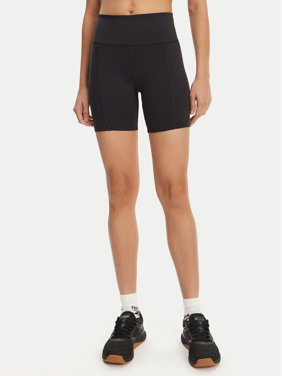 Reebok Спортни шорти High-Rise Bike Shorts 5 118672 Slim Fit