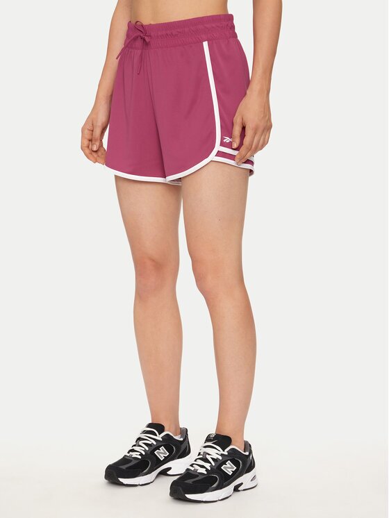 Reebok Спортни шорти Id Train Knit Short 100022497 Розов Regular Fit