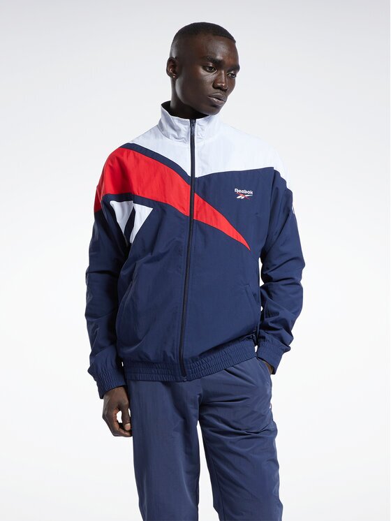 Reebok Суитшърт Classics Vector Track Top H54456 Син Regular Fit