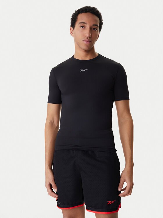 Reebok Тениска от техническо трико RK25599CCM Slim Fit