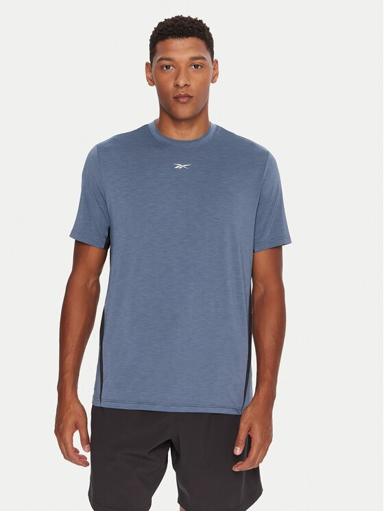 Reebok Тениска от техническо трико Running SS RK25180CCM Regular Fit