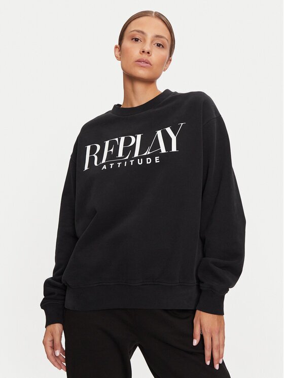 Replay Суитшърт W3106C.000.22890CS Oversize