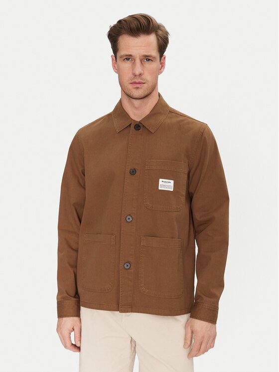 Resteröds Риза 8243 6263 Каки Regular Fit